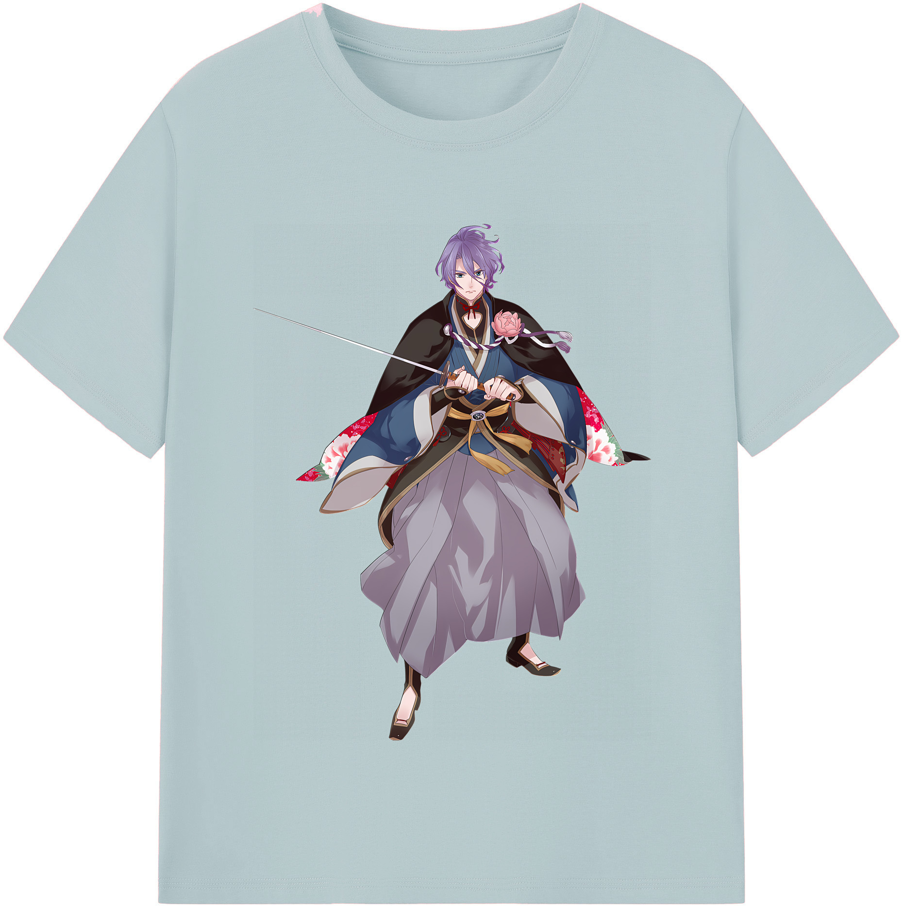 （画像用） 刀剣乱舞 Touken Ranbu 綿100％半袖Tシャツ（フロントプリント）